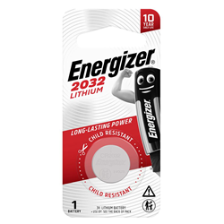 Energizer Speciality Button Cell Batteries DL2032 Lithium Pack of 1