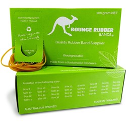 Bounce Rubber Bands Size 65 Box 100gm 