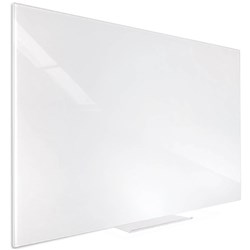 Visionchart Accent Glass Whiteboard 900x600mm White  