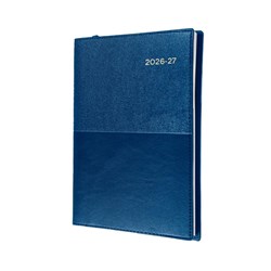 Collins Vanessa Financial Year Diary A4 Week To View Blue 