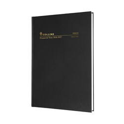 Collins Financial Year Diary A6 Week To View Black 