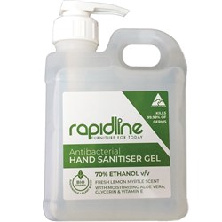 Rapidline Gel Hand Sanitiser 70% Bio Ethanol 1L