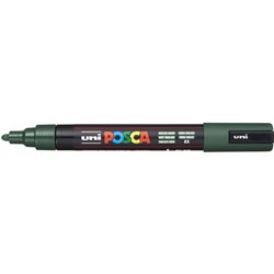 Uni Posca Paint Marker PC-5M  Medium 2.5mm Bullet Tip  English Green