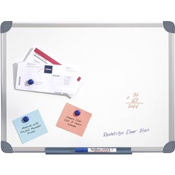 Quartet Basics Whiteboard  Magnetic 1800 x 900mm 