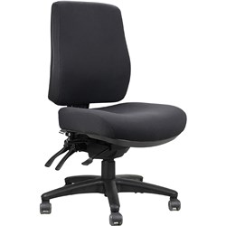 Rapidline Ergo Air  Operator Chair High Back Black 