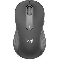 Logitech Signature M650 Wireless Left Handed Mouse Graphite