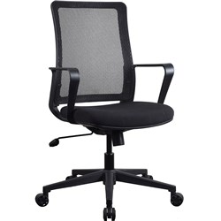 K2 Box Seating Entry One Chair High Back Black 