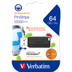 Verbatim PlectraUSB-C Flash Drive Blk 64GB