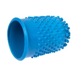 Rexel Thimblettes Finger Cones Size 2 Blue Pack of 10 