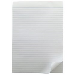 Writer A4 Bank Office Pad 80 Sheet Ruled White Pack 10