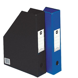 MARBIG MAGAZINE FILES A4 PVC W70xD245xH310 Black 