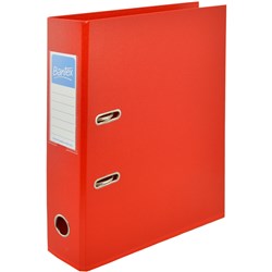 Bantex Lever Arch Binder A4 70mm PVC Red 
