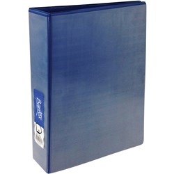 Bantex Insert Binder Standard A4 4D Ring 38mm Blue