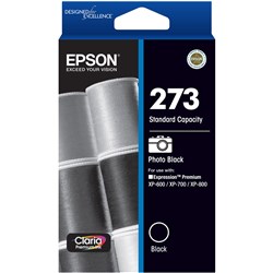 Epson 273 Claria Premium Ink Cartridge Photo Black