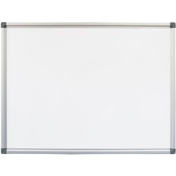 Rapidline Standard Whiteboard 1200W x 900mmH Aluminium Frame