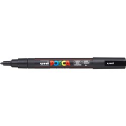 Uni Posca PC-3M Paint Marker  Fine 1.3mm Bullet Tip Black