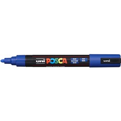 Uni Posca PC-5M Paint Marker Medium 2.5mm Bullet Tip  Blue