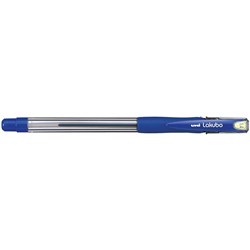 Uni SG100 Lakubo Ballpoint Pen Comfort Grip Broad 1.4mm Blue 