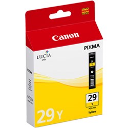 Canon Pixma PGI29Y Ink Cartridge Yellow