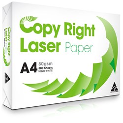 Copy & Laser Copy Paper A4 80gsm White Ream of 500