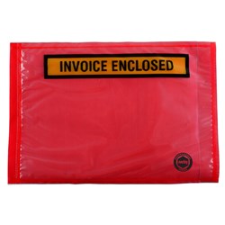 Marbig Professional Packaging  Envelope 115 x 165mm Invoice Enclosed Red Box Of 1000