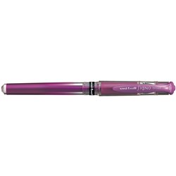 Uni-Ball UM153 Impact Signo Gel Rollerball Pen Metallic Broad 1mm Pink 