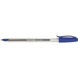 Papermate 100 Inkjoy Ballpoint Pen Medium 1mm Blue  