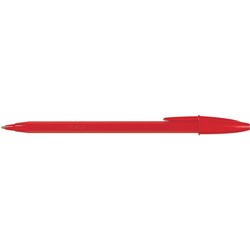 Bic Economy Ballpoint Pen Medium 1mm Red  