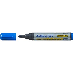 Artline 577 Whiteboard Marker Bullet 3mm Blue 