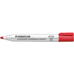 Staedtler 351 Lumocolor Whiteboard Marker Bullet 2mm Red