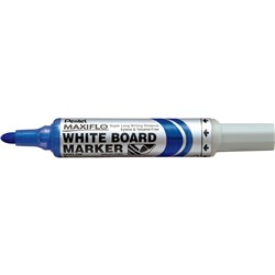 Pentel MWL5 Maxiflo Whiteboard Marker Bullet 2.1mm Pump It Blue