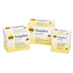 Marbig Staples Heavy Duty No. 23/20 Box Of 5000 