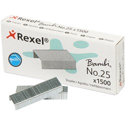 Rexel Staples No.25 25/4 Box Of 1500 