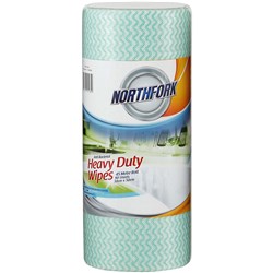 Northfork Antibacterial Wipes 90 Sheets Green  