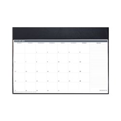 Debden Table Top Planner 420 x 594mm Month To View Black