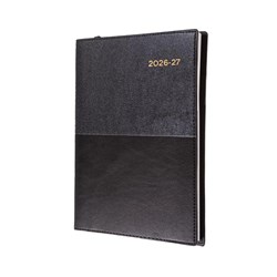 Collins Vanessa Financial Year Diary A5 Week To View Black 