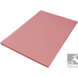 Elk Tissue Paper 500 x 750mm 17gsm Pale Pink 500 Sheets Ream