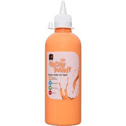 EC UV Glow Paint 500ml Orange 