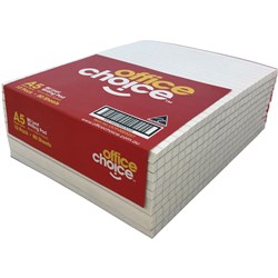 Office Choice Writing Pad A5 White Pack 10