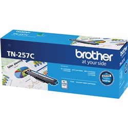 Brother TN-257C Toner Cartridge High Yield Cyan