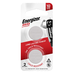 Energizer Speciality Button Cell Batteries DL2032 Lithium Pack of 2