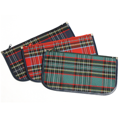 MARBIG TARTAN PENCIL CASE MEDIUM 200x130mm 